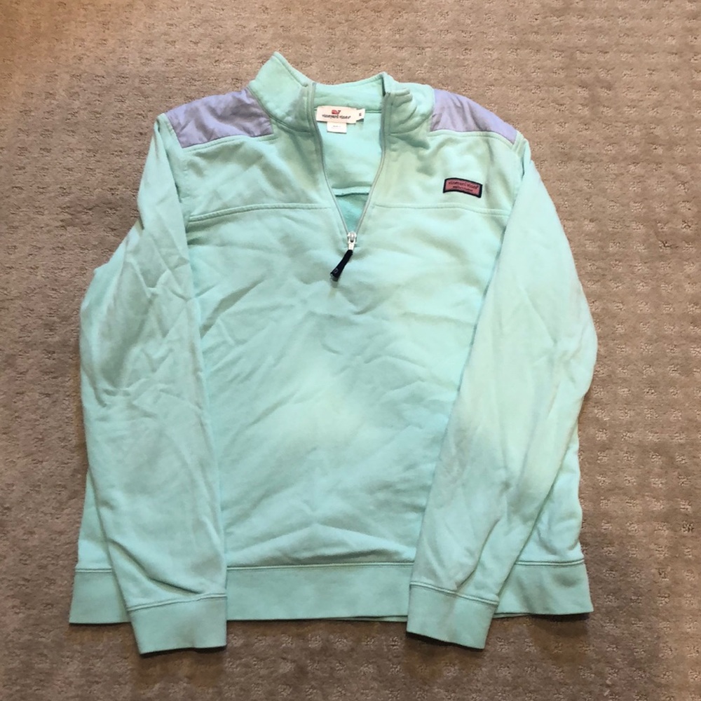 Mint Shep Shirt VGUC Vineyard Vines XL